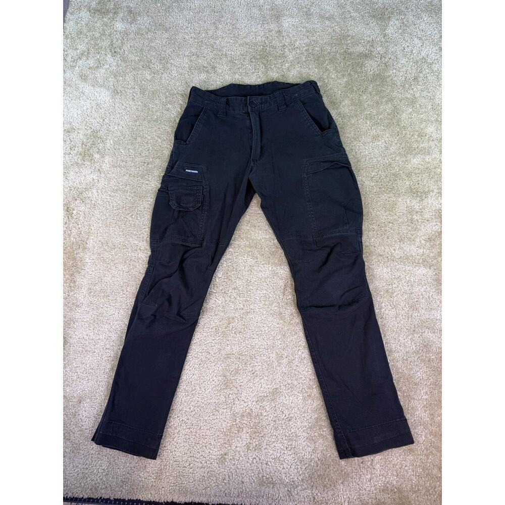 Portwest Men's Black Cargo Trousers Pants 30 Workwear Tactical 30x28 C936